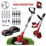Electric Weed Wacker Cordless, Weed Eater Battery