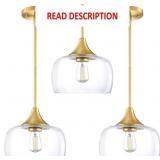 3 Pack 1 Light Hanging Indoor Kitchen Island Penda