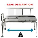 Heavy-Duty Cut-Out Sliding Transfer Bench