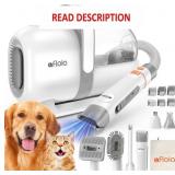 Afloia Dog Grooming Kit, Pet Grooming Vacuum & Dog