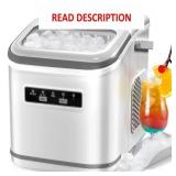 R.W.FLAME Countertop Ice Maker 9 Bullet Ice Cubes
