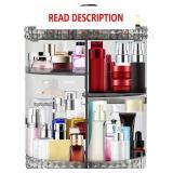 360 Rotating Makeup Organizer Large Capacity Cosme