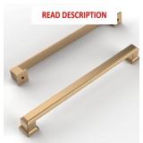 Amerdeco 10 Pack Champagne Bronze Cabinet Pulls 6.