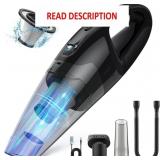 Handheld Vacuum Cordless Rechargeable, Car Vacuum