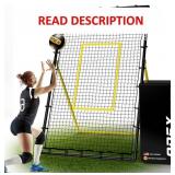 Adjustable Volleyball Rebounder Net 7x4 ft Bounce