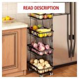 Wisdom Star 4 Tier Fruit Vegetable Basket for Kitc