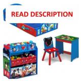 Disney Mickey Mouse 4-Piece Room-in-a-Box Bedroom