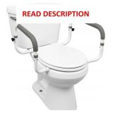 Carex Toilet Safety Frame - Toilet Safety Rails Wi