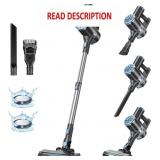 Cordless Vacuum Cleaner with Self-Standing, LED Sc