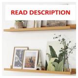 Picture Ledge Shelf, Floating Shelves Set of 2, 36
