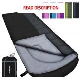 XL 10 Degree Sleeping Bags Waterproof for Adults 3