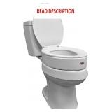 Carex Toilet Seat Riser, Elongated 3.5 inches