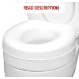 HealthSmart 5' Raised Toilet Seat Riser
