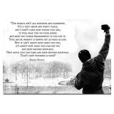 Tomorrow sunny Rocky Balboa - Motivational Quotes