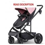 Baby Stroller, Infant Bassinet Strollers w Convert