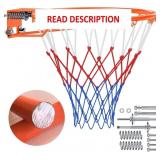 Basketball Rim, 18' Wall Mounted Outdoor Hoop