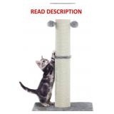 Kilodor 34Inch Tall Cat Scratching Post,4.3Inch Di