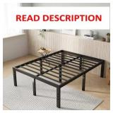 Novilla Bed Frame Queen Size, 16 Inch Simplicity M