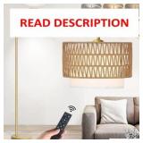 Arc Floor Lamp for Living Room,Gold Floor Lamps wi
