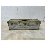 Metal Storage Box with Latch and Handle