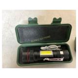 3 Rechargeable LED Flashlights in Cases