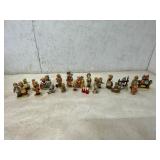 12 Goebel Figurines with Hand-Painted Details