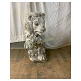 Cast Stone Lion Garden Statue