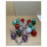 Glass Holiday Ornaments