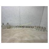 23-Piece Glassware with Decanters and Glasses