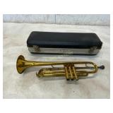 Brass Trumpet With Hard Case