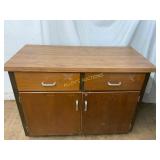 Wooden Cabinet with Drawers and Doors