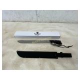 Stainless Steel Machete with Nylon Sheath