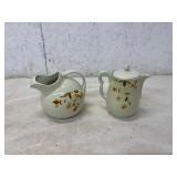 Taylor, Smith & Taylor Pottery Jug and Teapot Set