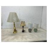Four Table Lamps