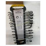 12-Piece Metric Ratcheting Wrench Set