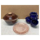 Pottery Including Watt Ware Bowl