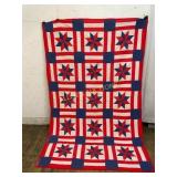 Hand-Crafted Patchwork Quilt