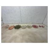 8 Assorted Glass Dishes and Bowls