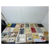 Stamp Albums and First Day Covers