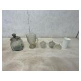 8 Glass and Ceramic Tableware Pieces