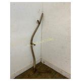 Wooden Scythe with Metal Blade