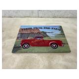 Wall Decor With Red Truck Design
