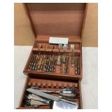 Sterling Silver Flatware in Wooden Case
