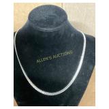 Silver-Tone Chain Necklace