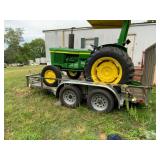 Stagecoach Dual-Axle Flatbed Trailer