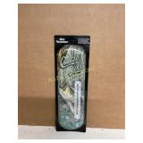 Metal Fishing-Themed Thermometer