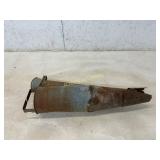 Rusty Metal Exhaust Pipe Assembly