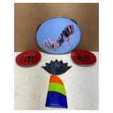 Fused Glass Art Pieces