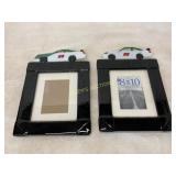 2 Car-Themed Picture Frames