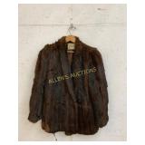 Brown Fur Coat by Lazarus Columbus No size